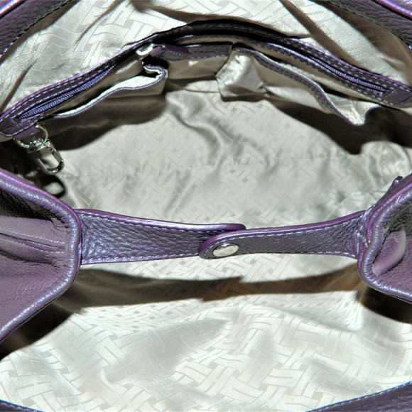 Cole Haan Leather Weave Satchel - Picture 8 of 12